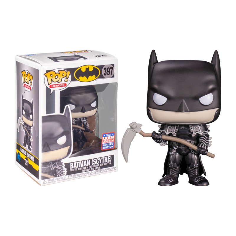 Figurine Batman With Scythe / Batman / Funko Pop Heroes 397 / Exclusive  SDCC 2021