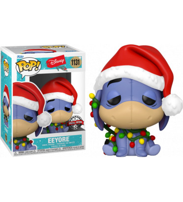 EEYORE HOLIDAY WITH LIGHTS / DISNEY / FIGURINE FUNKO POP / EXCLUSIVE SPECIAL EDITION