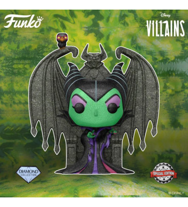 Figurine Maleficent Flamme Verte / La Belle Au Bois Dormant / Funko Pop  Disney 232 / Exclusive