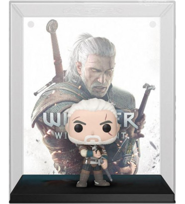 GERALT GAMES COVER / THE WITCHER / FIGURINE FUNKO POP / EXCLUSIVE SPECIAL EDITION