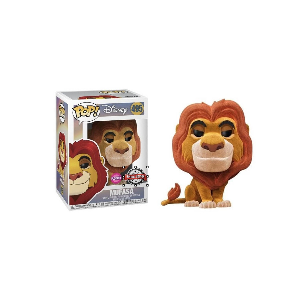 Figurine Mufasa Bleu / Le Roi Lion / Funko Pop Disney 495 / Exclusive  Spécial Edition