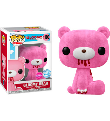 GLOOMY BEAR / GLOOMY THE NAUGHTY GRIZZLY / FIGURINE FUNKO POP / EXCLUSIVE SPECIAL EDITION / FLOCKED
