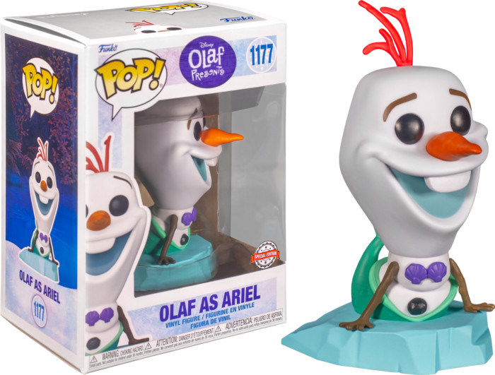 Figurine Pop! Disney, la Reine des neiges - Olaf et chatons - Funko