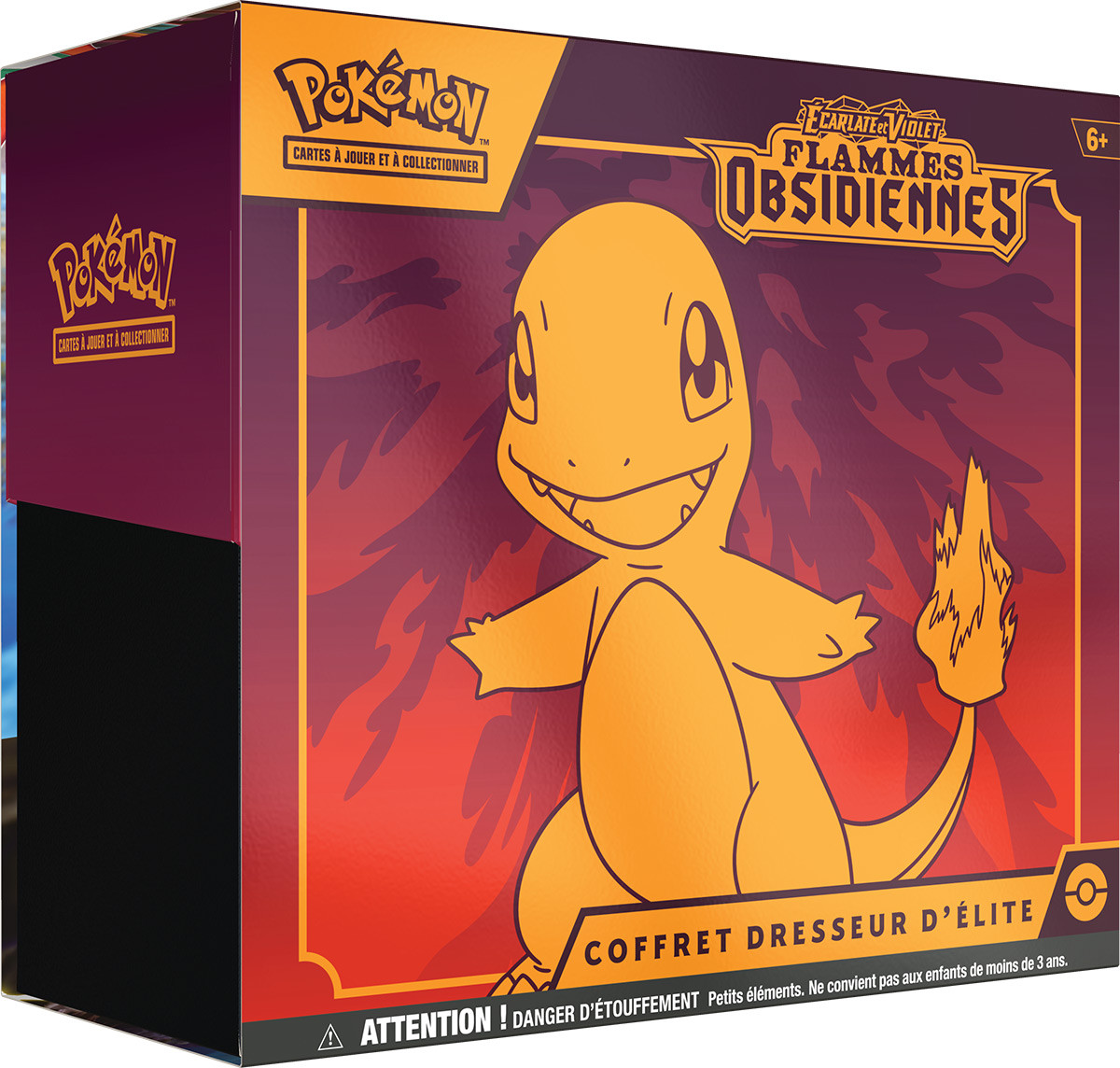 40 Cartes Pokemon Boîte métallique Boîte en Métal Dragon Vmax