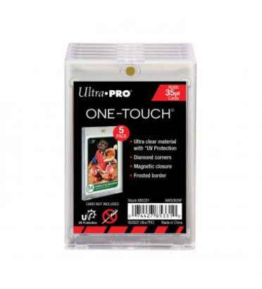 LOT DE 5 ONE TOUCH MAGNETIC HOLDER 35PT / ULTRA PRO