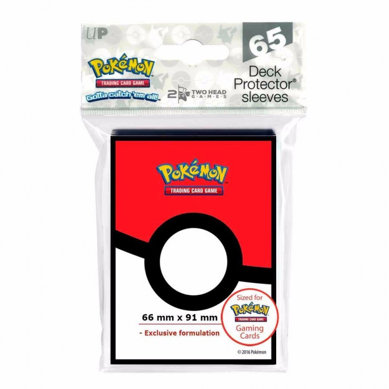 Protèges Cartes Pokemon Pokeball (x65)