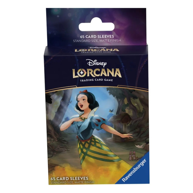 PROTEGE CARTE STANDARD LORCANA BLANCHE NEIGE X65 / RAVENSBURGER