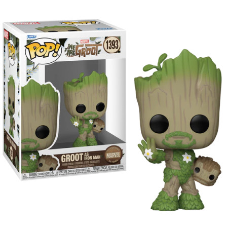 GROOT AS IRON MAN / WE ARE GROOT / FIGURINE FUNKO POP