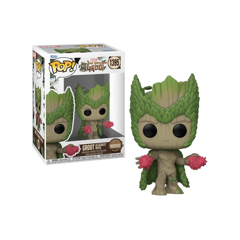 GROOT AS SCARLET WITCH / WE ARE GROOT / FIGURINE FUNKO POP