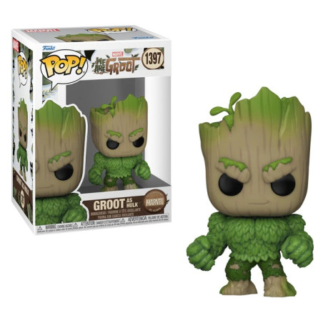 GROOT AS HULK / WE ARE GROOT / FIGURINE FUNKO POP