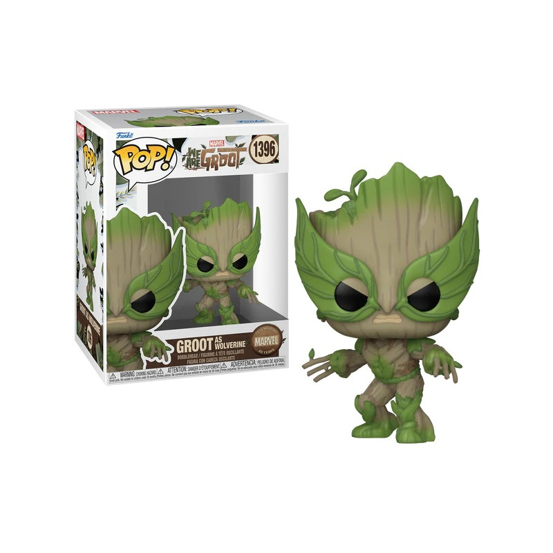 GROOT AS WOLVERINE / WE ARE GROOT / FIGURINE FUNKO POP