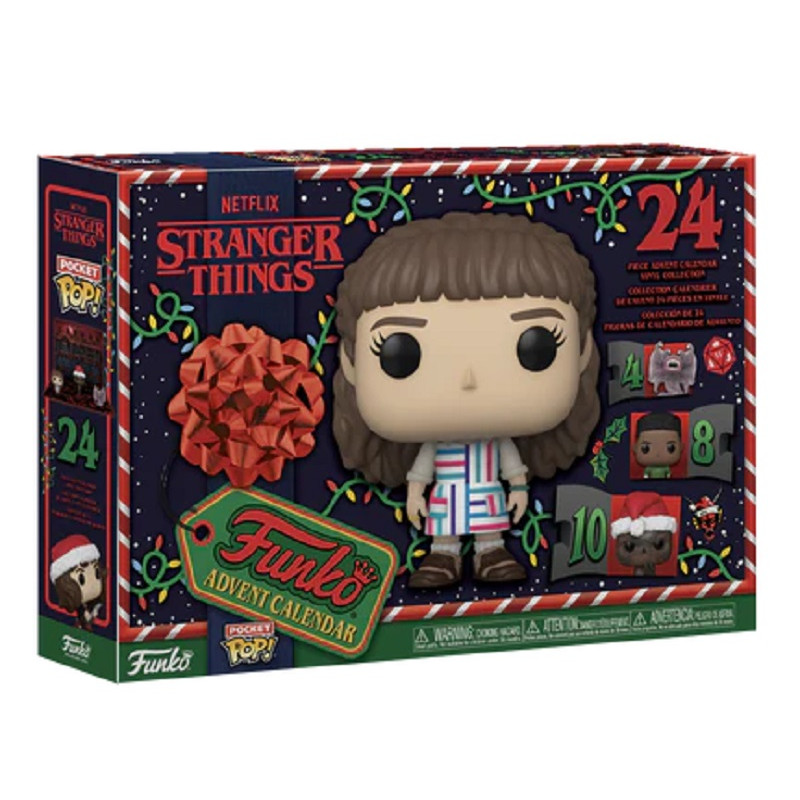 CALENDRIER DE LAVENT 2024 STRANGER THINGS / FIGURINE FUNKO POP