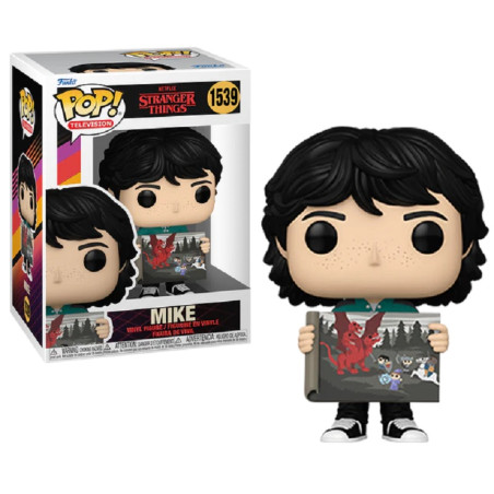 MIKE AVEC PEINTURE DE WILL / STRANGER THINGS / FIGURINE FUNKO POP