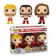 3 PACK HULK HOGAN AND THE OUTSIDERS / WWE / FIGURINE FUNKO POP