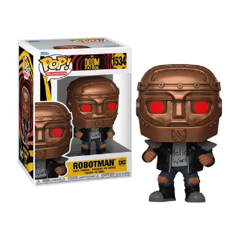 ROBOTMAN / DOOM PATROL / FIGURINE FUNKO POP