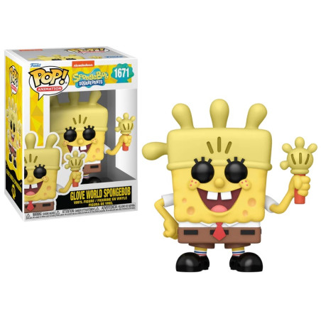 BOB L'EPONGE GLOVE WORLD / BOB L'EPONGE / FIGURINE FUNKO POP