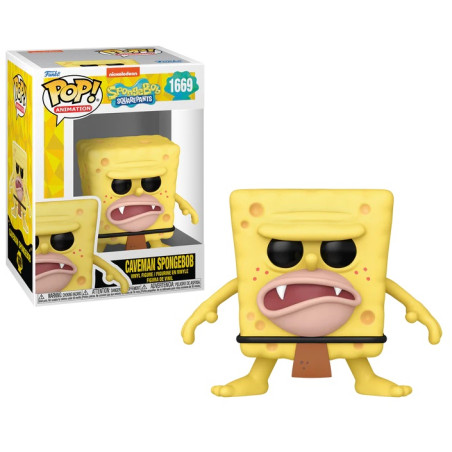 BOB L'EPONGE HOMME DES CAVERNES / BOB L'EPONGE / FIGURINE FUNKO POP