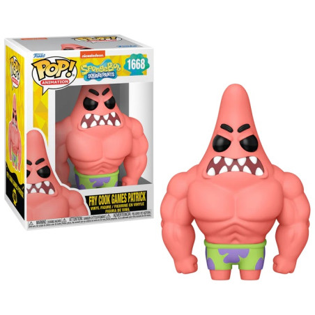 PATRICK AVEC MUSCLES / BOB LEPONGE / FIGURINE FUNKO POP