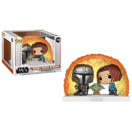 GROGU FORCE BARRIER / STAR WARS THE MANDALORIAN / FIGURINE FUNKO POP