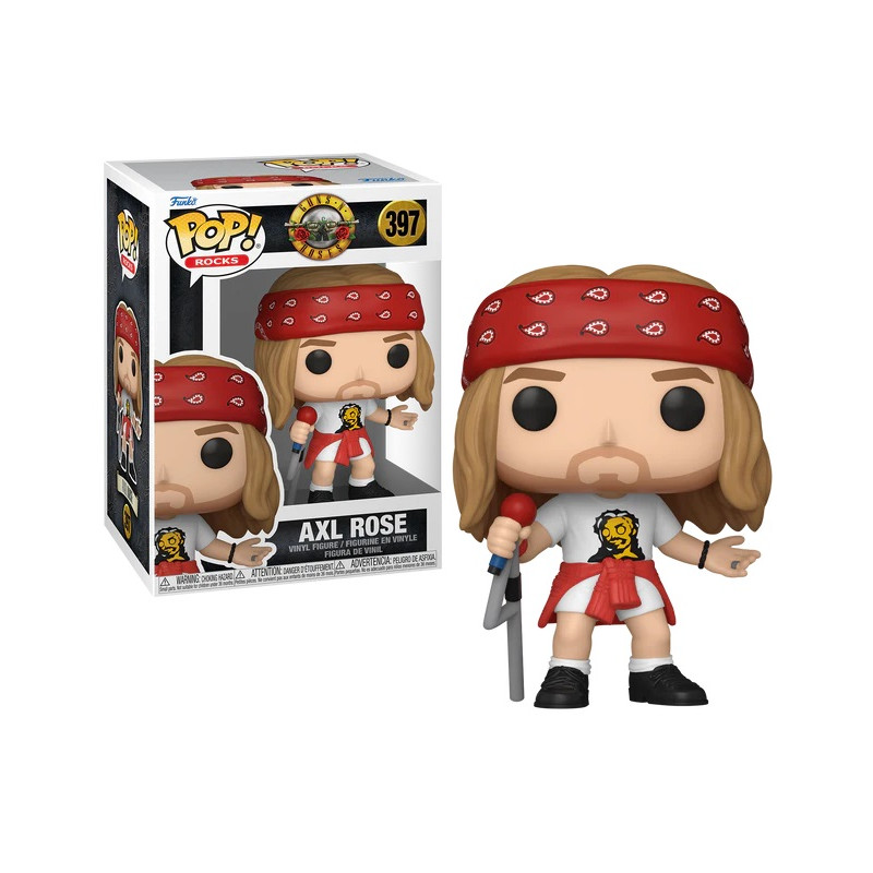 AXL ROSE 1980S / GUNS N ROSES / FIGURINE FUNKO POP