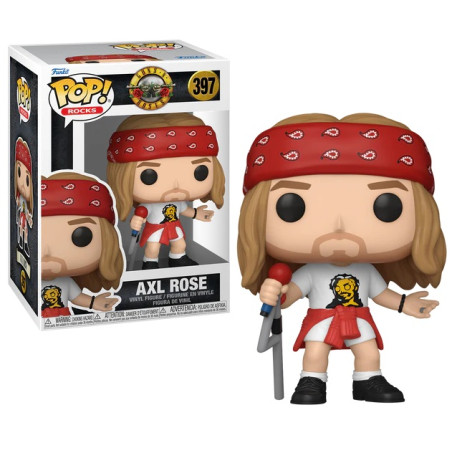 AXL ROSE 1980S / GUNS N ROSES / FIGURINE FUNKO POP