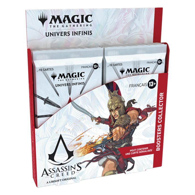 DISPLAY DE 12 BOOSTERS COLLECTOR MAGIC / ASSASSIN CREED / CARTE VF