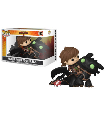 HICCUP WITH TOOTHLESS / DRAGON 2 / FIGURINE FUNKO POP