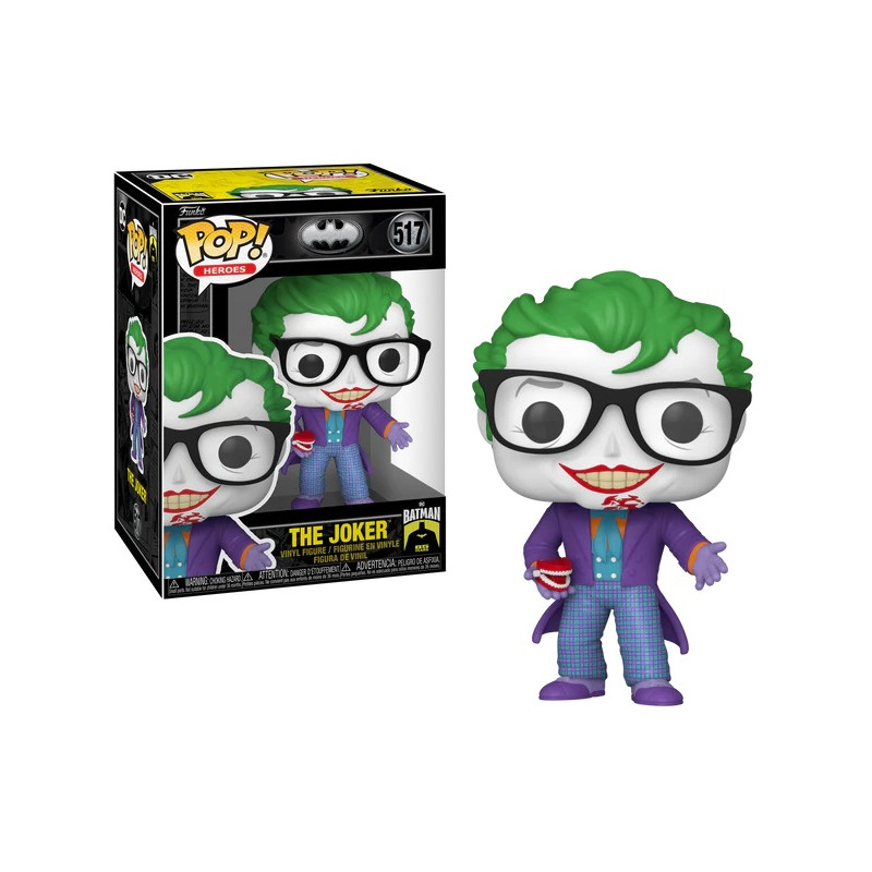 THE JOKER AVEC DENTIER / BATMAN 85TH / FIGURINE FUNKO POP