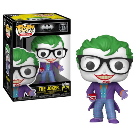 THE JOKER AVEC DENTIER / BATMAN 85TH / FIGURINE FUNKO POP