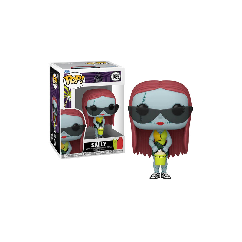 SALLY AVEC LUNETTES DE PLAGE / LETRANGE NOEL DE MR JACK / FIGURINE FUNKO POP