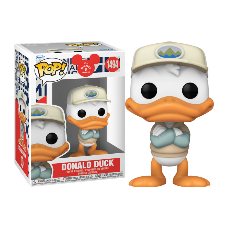 DONALD DUCK IN REAL LIFE / MICKEY AND FRIENDS / FIGURINE FUNKO POP