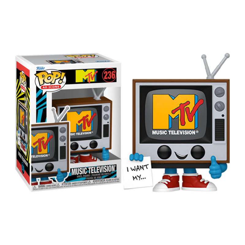 MUSIC TELEVISION / MTV / FIGURINE FUNKO POP