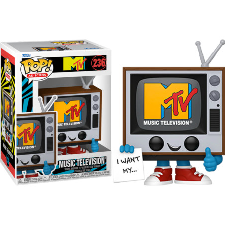 MUSIC TELEVISION / MTV / FIGURINE FUNKO POP