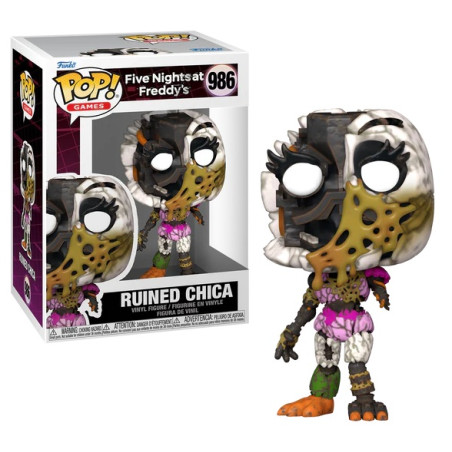 RUINED CHICA / FIVE NIGHTS AT FREDDY'S / FIGURINE FUNKO POP