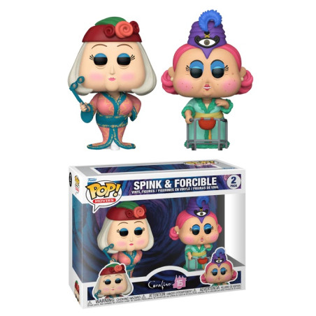 2 PACK SPINK ET FORCIBLE / CORALINE / FIGURINE FUNKO POP