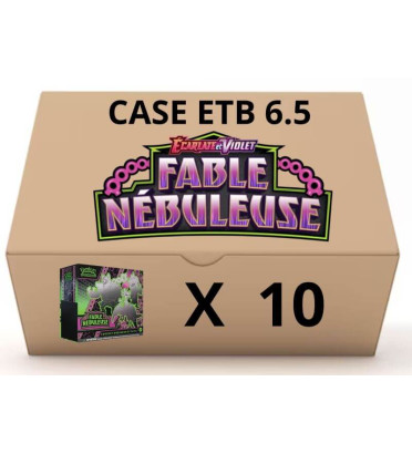 CASE COFFRET DRESSEUR DELITE FABLE NEBULEUSE EV06.5 / CARTE POKEMON VF