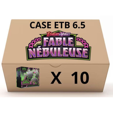 CASE COFFRET DRESSEUR D'ELITE FABLE NEBULEUSE EV06.5 / CARTE POKEMON VF