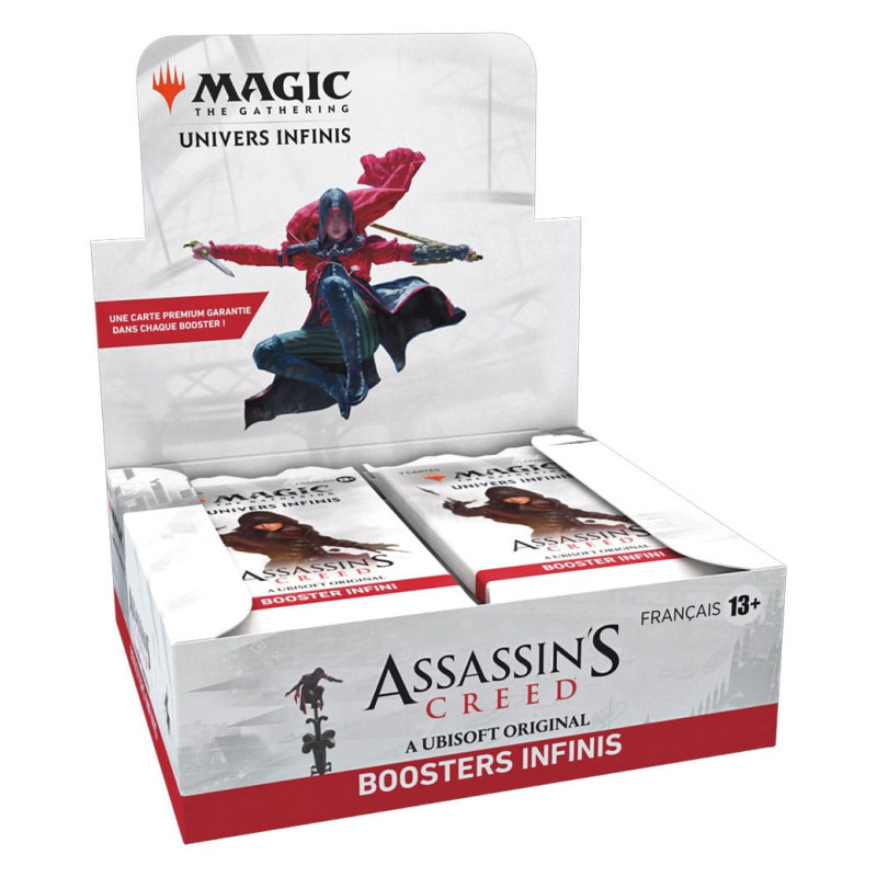 DISPLAY DE 24 BOOSTERS MAGIC / ASSASSINS CREED / CARTE VF