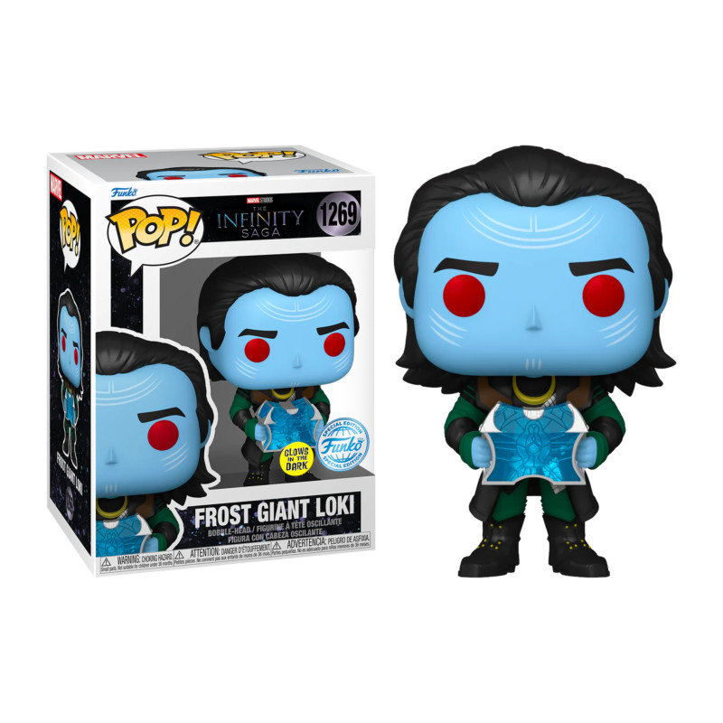 FROST GIANT LOKI / INFINITY SAGA / FIGURINE FUNKO POP / EXCLUSIVE SPECIAL EDITION / GITD