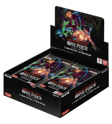 DISPLAY DE 24 BOOSTERS ONE PIECE WINGS OF THE CAPTAIN OP06 / CARTE ANGLAISE