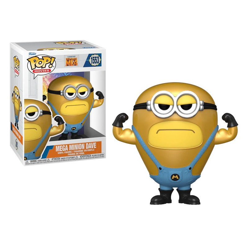 MEGA MINION DAVE / MOI MOCHE ET MECHANT 4 / FIGURINE FUNKO POP