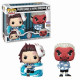 2 PACK TANJIRO KAMADO ET SAKONJI UROKODAKI / DEMON SLAYER / FIGURINE FUNKO POP / EXCLUSIVE SDCC 2023