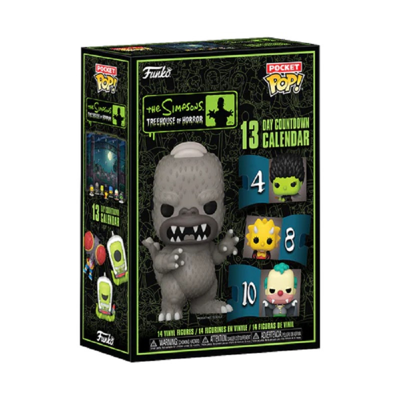 CALENDRIER DE LAVENT TREEHOUSE OF HORROR / LES SIMPSONS / FIGURINE FUNKO POP