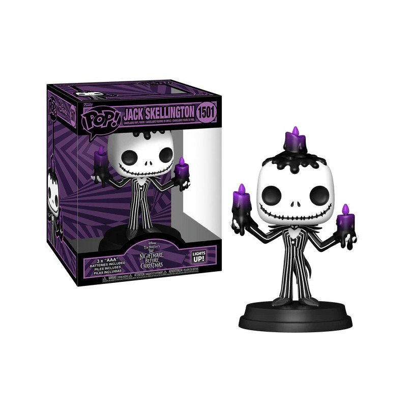 JACK SKELLINGTON LIGHTS UP / LETRANGE NOEL DE MR JACK / FIGURINE FUNKO POP