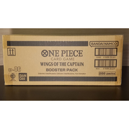 CASE ONE PIECE OP-06 / CARTE VERSION ANGLAISE