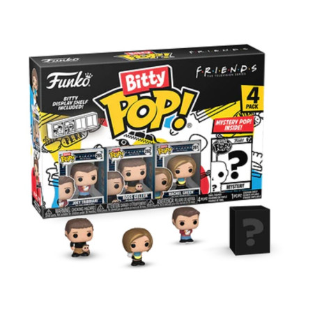 4 PACK JOEY / FRIENDS / FUNKO BITTY POP