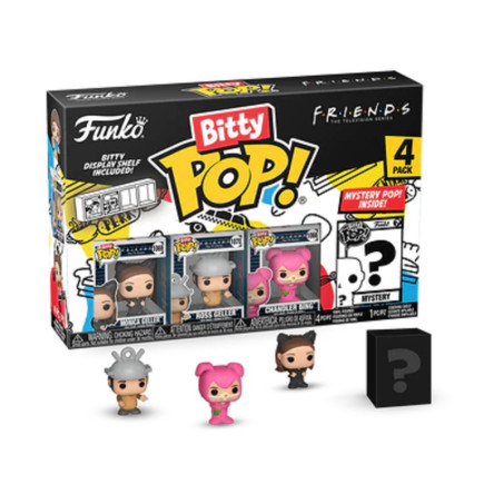 4 PACK MONICA / FRIENDS / FUNKO BITTY POP