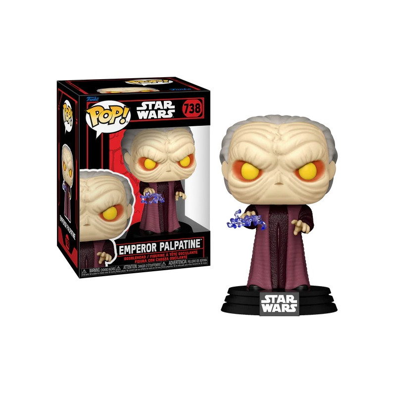 EMPEROR PALPATINE / STAR WARS DARKSIDE / FIGURINE FUNKO POP