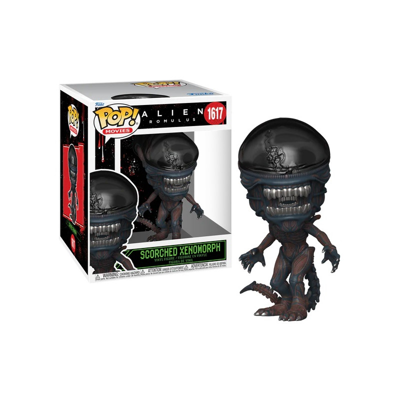 SCORCHED XENOMORPH OVERSIZED / ALIEN ROMULUS / FIGURINE FUNKO POP