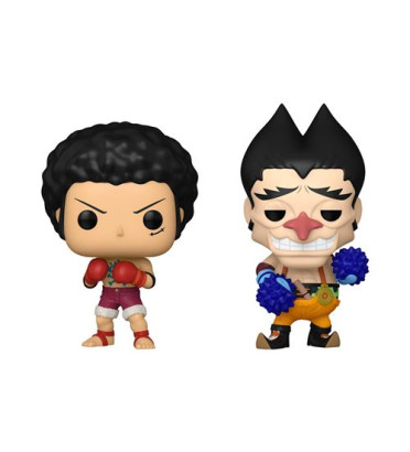 2 PACK LUFFY AND FOXY / ONE PIECE / FIGURINE FUNKO POP / EXCLUSIVE SPECIAL EDITION